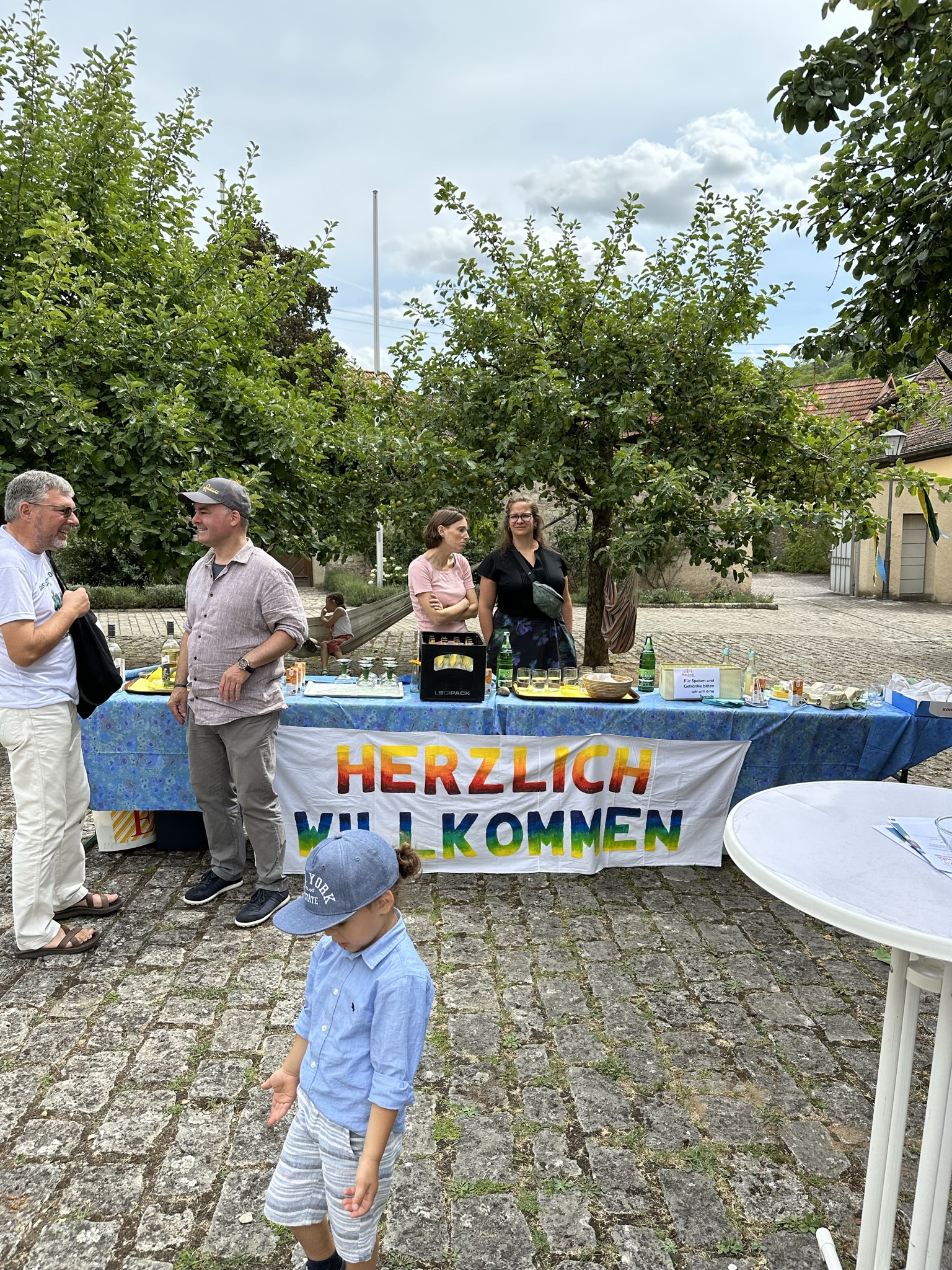 Gäste aus Brasilien kammen zum Auftakt unseres Vereins mit Gottesdienst und Begegnung