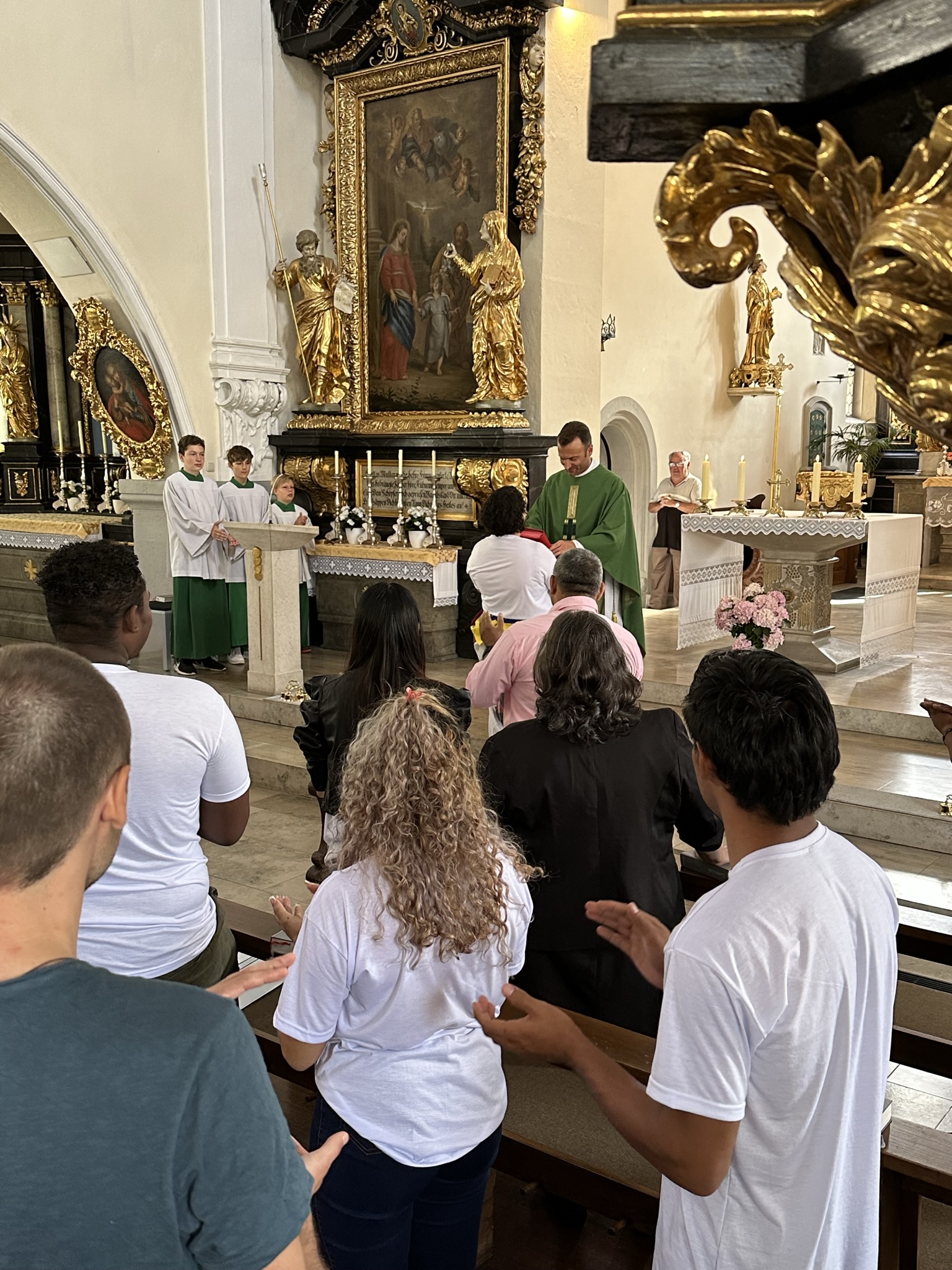 Gäste aus Brasilien kammen zum Auftakt unseres Vereins mit Gottesdienst und Begegnung